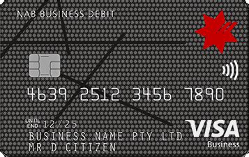 nab business debit card
